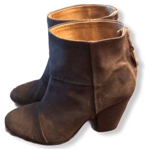 RAG & BONE SUEDE LEATHER BOOTS